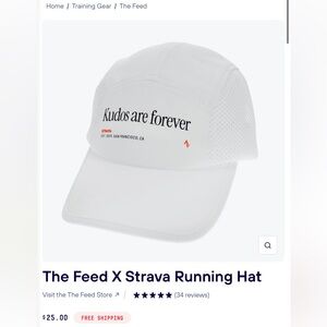 The Feed X Strava Cap